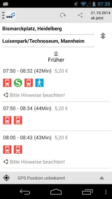 VRN android App screenshot 3